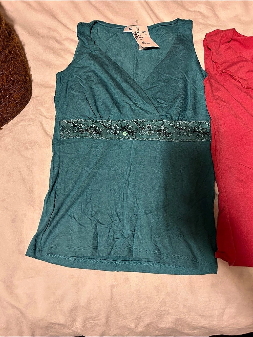 Ricki's Sleeveless Tops in Blue & Pink